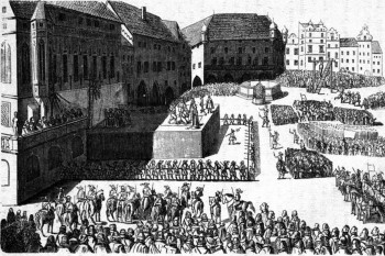 Dřevo pro popravu českých pánů skončilo v nemocničním schodišti Dřevo pro popravu českých pánů skončilo v nemocničním schodišti
