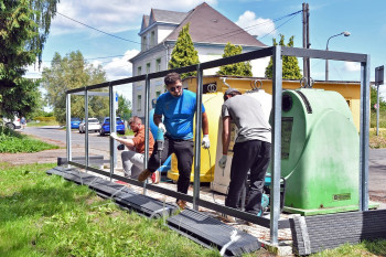 Kontejnery do ohrádek. Bohumín sází na detaily veřejného prostoru