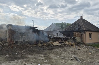 Požár garáže způsobil škodu za miliony