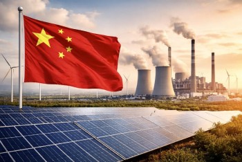 Čína ovládá světovou výrobu elektřiny a posiluje energetickou moc